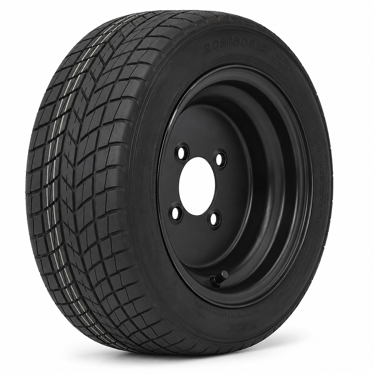 10" Wheel and Tires Set
