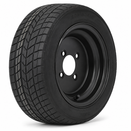 10" Wheel and Tires Set