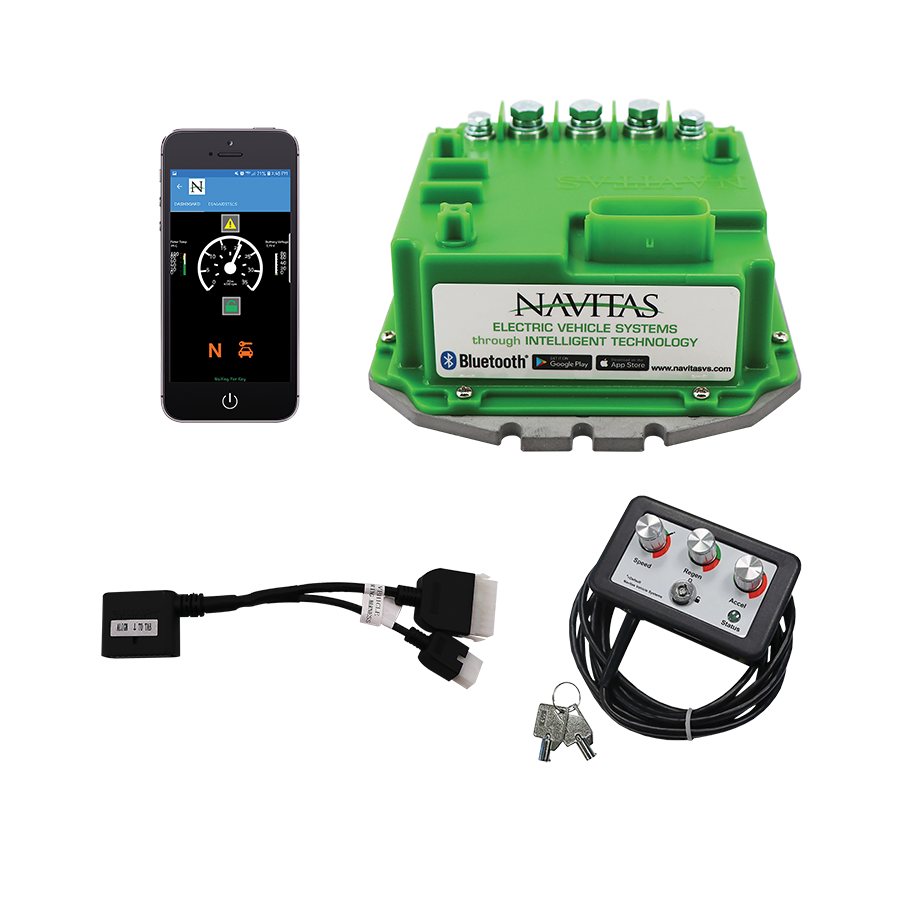 Navitas Club Car IQ/Excel 1510/1515 48V 440A Conversion Kit w/OTF